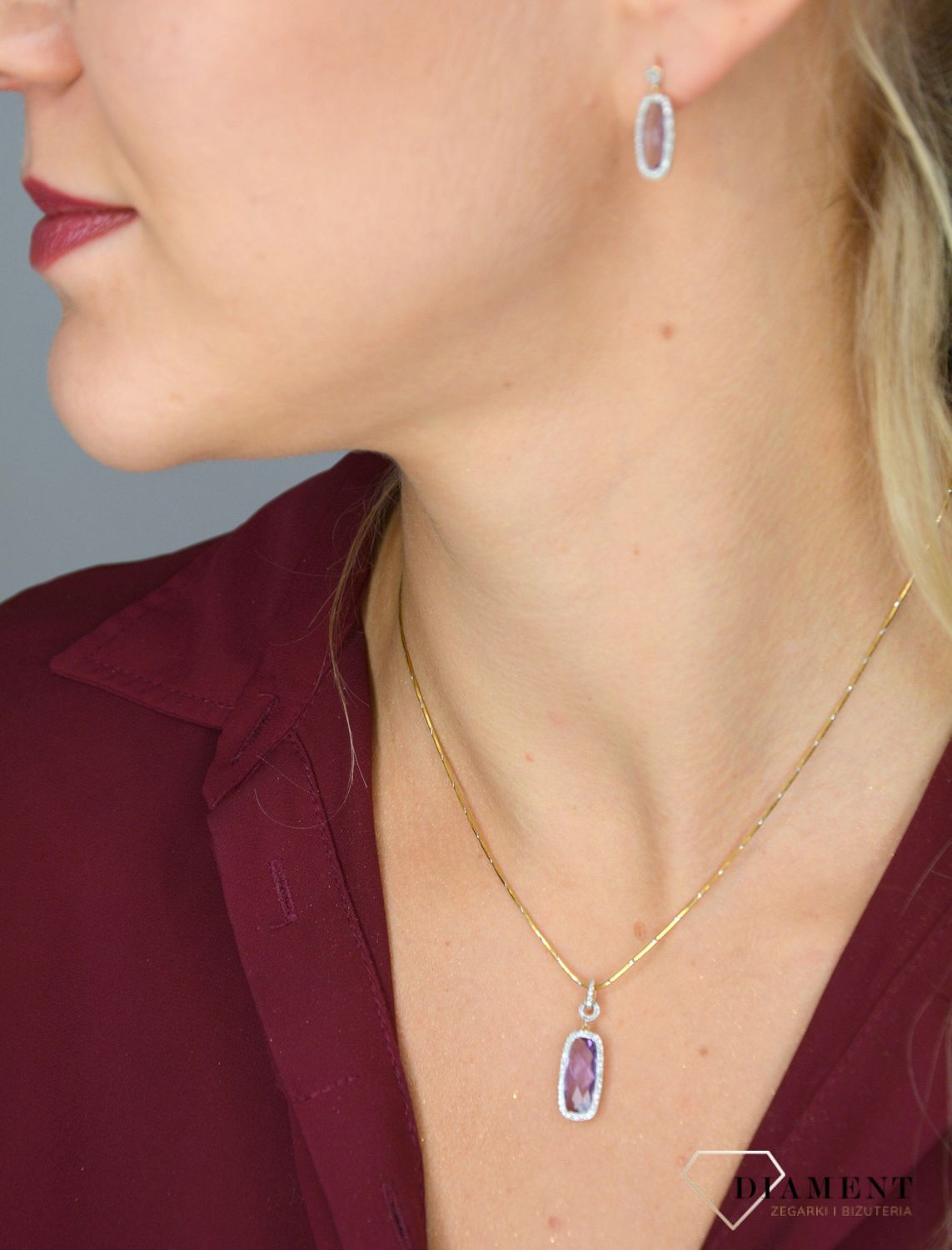 Złoty łańcuszek 585 lineczka 1 mm DIA-LAN-1187-585 1mm ✅ Złoty łańcuszek wykonany w próbie 585 ✅.jpg